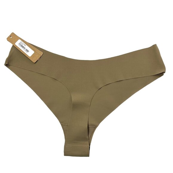 SKIMS Naked Dipped Thong Lot of 2 Desert XS - Picture 4 of 10